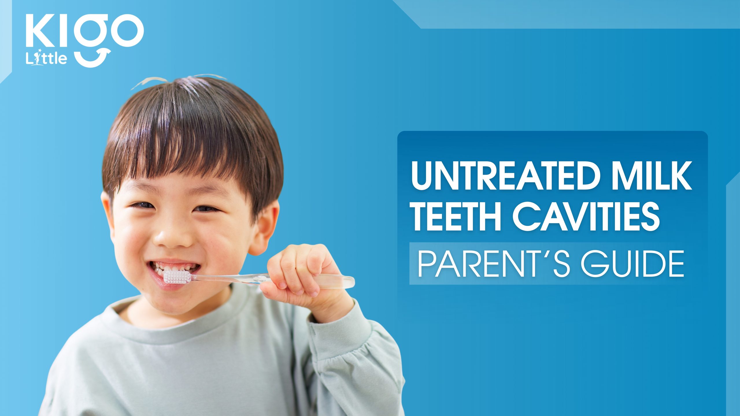 untreated milk teeth cavities